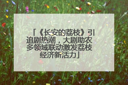 《长安的荔枝》引追剧热潮，大剧助农多领域联动激发荔枝经济新活力