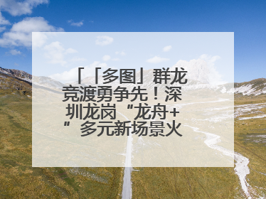 「多图」群龙竞渡勇争先！深圳龙岗“龙舟+”多元新场景火爆“出圈”