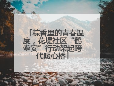粽香里的青春温度，花堤社区“鹤耋安”行动架起跨代暖心桥