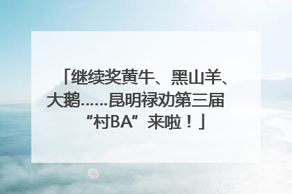 继续奖黄牛、黑山羊、大鹅……昆明禄劝第三届“村BA”来啦！