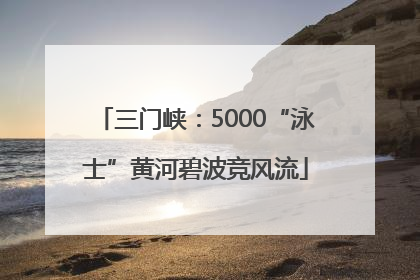三门峡：5000“泳士”黄河碧波竞风流