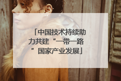 中国技术持续助力共建“一带一路”国家产业发展