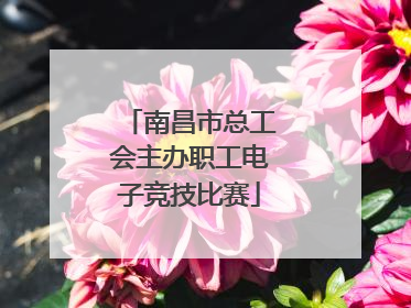南昌市总工会主办职工电子竞技比赛