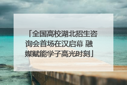 全国高校湖北招生咨询会首场在汉启幕 融媒赋能学子高光时刻