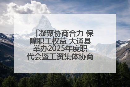 凝聚协商合力 保障职工权益 大通县举办2025年度职代会暨工资集体协商现场观摩交流活动