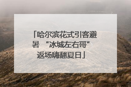 哈尔滨花式引客避暑 “冰城左右哥”返场嗨翻夏日