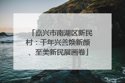 嘉兴市南湖区新民村：千年兴善焕新颜、至美新民展画卷