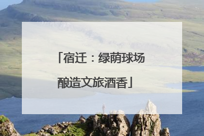 宿迁：绿荫球场酿造文旅酒香