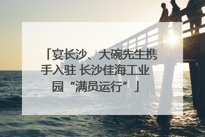 宴长沙、大碗先生携手入驻 长沙佳海工业园“满员运行”