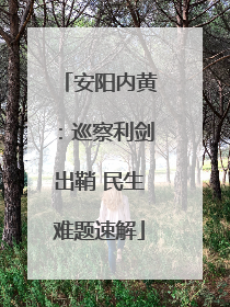 安阳内黄：巡察利剑出鞘 民生难题速解