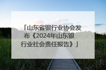 山东省银行业协会发布《2024年山东银行业社会责任报告》