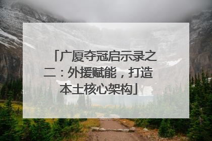 广厦夺冠启示录之二：外援赋能，打造本土核心架构