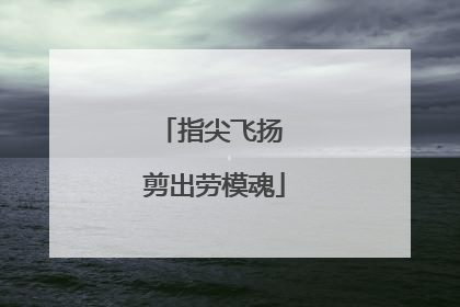 指尖飞扬 剪出劳模魂