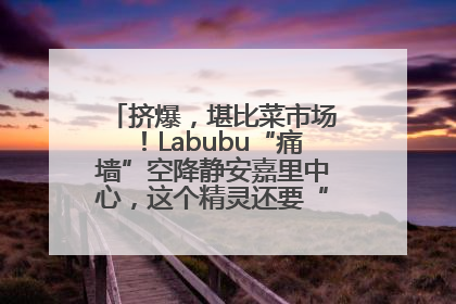 挤爆，堪比菜市场！Labubu“痛墙”空降静安嘉里中心，这个精灵还要“突袭”便利店？