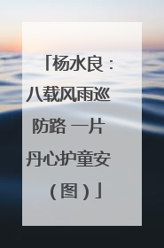杨水良：八载风雨巡防路 一片丹心护童安（图）
