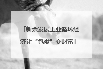 新余发展工业循环经济让“包袱”变财富