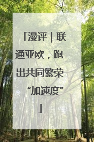漫评｜联通亚欧，跑出共同繁荣“加速度”