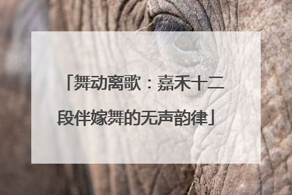舞动离歌：嘉禾十二段伴嫁舞的无声韵律