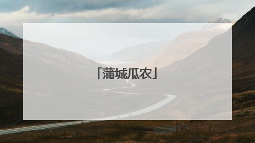 蒲城瓜农