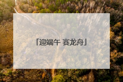 迎端午 赛龙舟