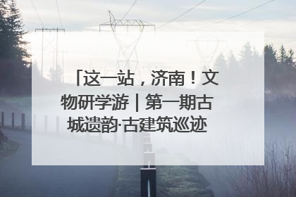 这一站，济南！文物研学游｜第一期古城遗韵·古建筑巡迹之旅圆满结束