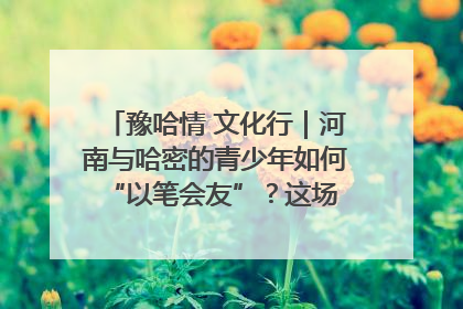 豫哈情 文化行｜河南与哈密的青少年如何 “以笔会友”？这场书画展藏着答案
