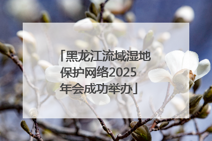黑龙江流域湿地保护网络2025年会成功举办