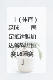 （体育）足球——国足抵达雅加达备战世预赛18强赛