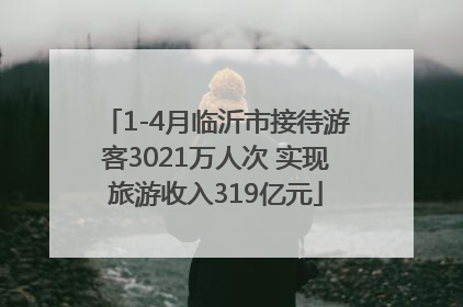1-4月临沂市接待游客3021万人次 实现旅游收入319亿元