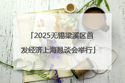 2025无锡梁溪区首发经济上海恳谈会举行